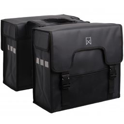 Willex Dubbele Bisonyl Shopper Matzwa Matzwart (5425023133354)
