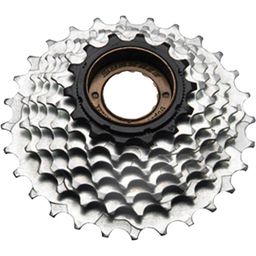 SUNRACE cassette MFM2A7DS Presentatieverpakking, 7-speed, staal zink, HG compatibel (4710944226461)