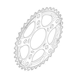 Shimano Shim.kettingblad tiagra 39t.5a.130gat zil fc4603 (4524667983552)