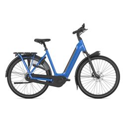 GAZELLE Grenoble test e-bike Dames Tropical Blue Glans 53cm 2025 (8717231370537)