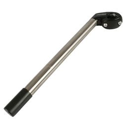 Ergotec Stuurpen 22.2 300/40 Open Zwart/rvs (4016538081646)
