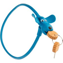 PEXKIDS KABELSLOT SILICONEN FLAPPIE BLAUW (8716812603941)
