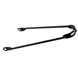 Merkloos SPATD STANG 24 AS MAT ZWART (8716637016964)