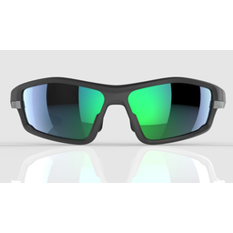 MIRAGE SPORT ZONNEBRIL GREEN GLASSES ZWART/GRIJS (8718836207952)