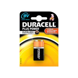 Duracell batterij plus power 6lr61 9v (1) (5000394142190)
