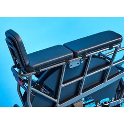 Brinckers Backrest Kit w 2p cushion Glossy Black i (4010000034)