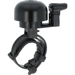 Simson Fietsbel Mini met flexibele band 32mm - zwart (8711646935763)