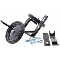 Zijwielen PexKids 12"-20" - metaal / zwart (8716812609837)