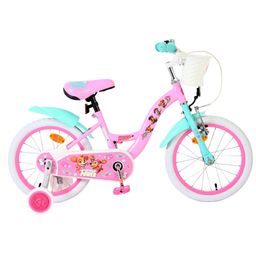 Volare Paw Patrol Kinderfiets Meisjes 16 inch Roze 2025 (8715347206146)