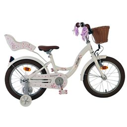 Volare Blossom Kinderfiets Meisjes 16 inch Wit 202 (8715347516535)