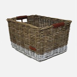Merkloos Wicked Kratmand Xl Grijs/Witte Onderkant (50X40x30 (8719874749497)