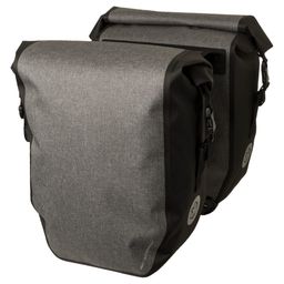Agu clean dubbele fietstas shelter large melange g (8717565723030)