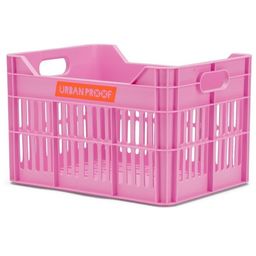 Urban proof Gerecyclede Fietskrat Junior 15 Liter - Felroze (8714044407771)