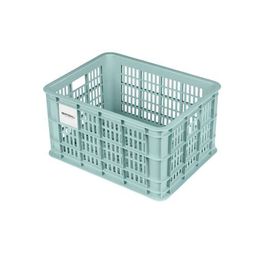 Basil fietskrat S silver blue 17.5L recycled (8715019211171)
