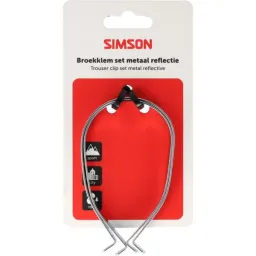 Broekklemmen Simson Metaal Met Reflectie (8711646936128)