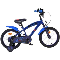 Merkloos Superman Kinderfiets Jongens 16 inch Blauw 2025 (8715347205903)