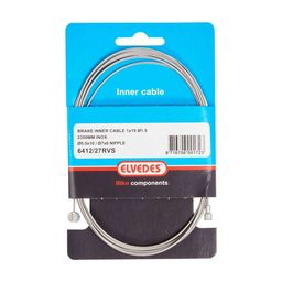 Elvedes A.rembinnenkabel uni. 2-nipp. 2.35-mtr. 6412/27rvs (8716706001723)