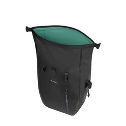Basil fietstas enkel Rivo L MIK Hooks zwart 25-31L (8715019185281)