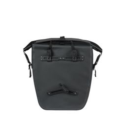 Basil fietstas enkel Rivo L MIK Hooks zwart 25-31L (8715019185281)