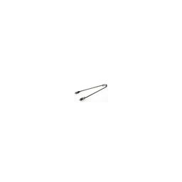 Unbranded Spatbordstang 28" per stuk metallic-zilver pad bev (8716637010450)