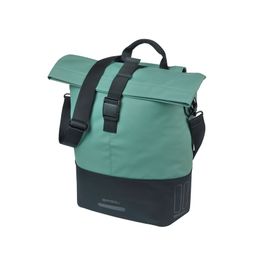 Basil shoppertas Cove MIK Hooks zilvergroen/zwart (8715019184963)