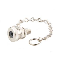 Alligator opsteeknippel met ketting HV/FV zilver (8716812512090)