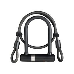 Axa u-beugelslot newton pro ul mini m/kabel 100mm* (8713249248493)