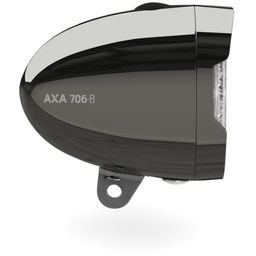 Axa koplamp 706 15 lux batt dark chrome (8713249282923)
