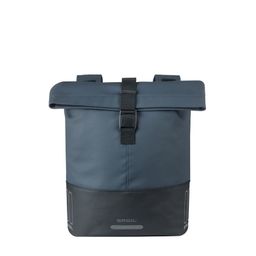 Basil fietstas dubbel Cove marine blauw/zwart 28-3 (8715019185038)