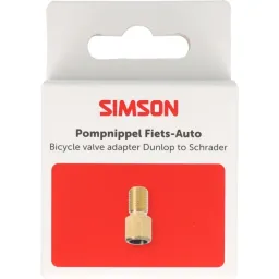 Simson pompnippel fiets/auto (8711646936012)