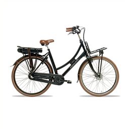 AVALON E-Cargo N7 D50cm. Zwart Mat, Disc. 2026 model Dames zwart 50cm 2026 (8720574372038)