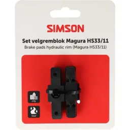 Simson remblok set Magura HS11/33 velgrem (8711646934773)