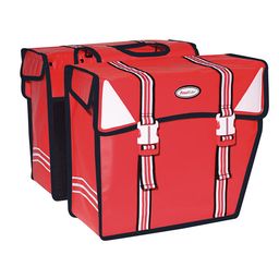 Fastrider Dubbele tas led trendy dia rood (8712719961085)