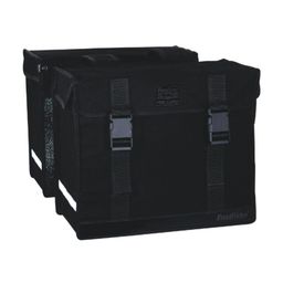 Fastrider Dubbele tas canvas 94 led 56,5 ltr zwart (8712719940011)