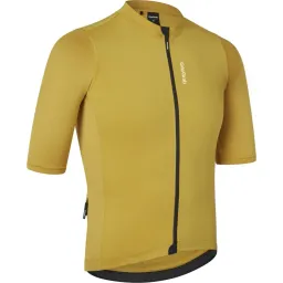 Gripgrab Ride fietsshirt korte mouwen - Mustard Yellow - M (5708486024989)