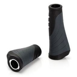Handvat Xlc ergo 135/92mm cf zw/gry stel (4032191691787)