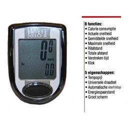 Cateye Computer cat velo 8 vl810 zwart (4990173017355)