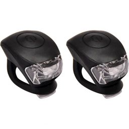 Urban proof UP Siliconen LED Fietslampjes set Zwart (8714044400536)