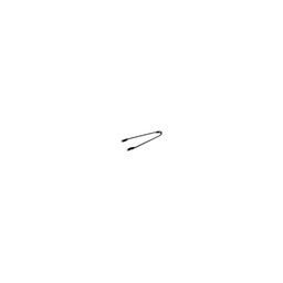 Merkloos Spatd stang 28 pad zwart (8716637010443)