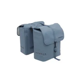 New looxs 224.525mik2 odense dubbele fietstas mik 39l licht blauw (8714827973684)