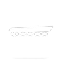 Bbb BBP-50 Frameprotectors BikeSkin Transparant (8716683004137)