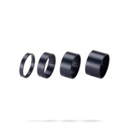 Bbb BHP-36 Spacers Lightspace 5/10/15/20mm 1.1/8 Inch Mat Zwart (8716683116373)