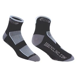 Bbb Sokken TechnoFeet 39/42 Zwart/wit (8716683060003)