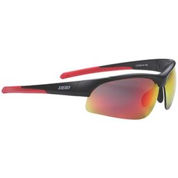 Bbb BSG-47 Sportbril Impress Rood/smoke Mat Zwart (8716683089882)