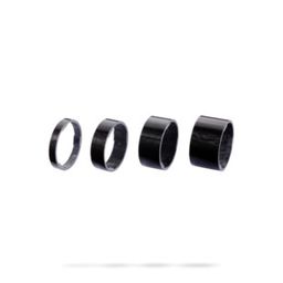 Bbb BHP-35 Spacers UltraSpace 5/10/15/20mm 1.1/8 Inch Carbon (8716683042368)
