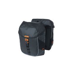 Basil Tas bas miles dubbel black orange 34l (8715019180866)