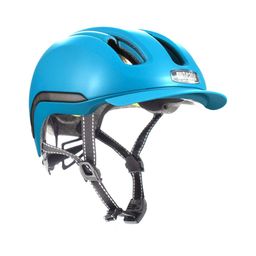 Nutcase Vio Commute MIPS LED Helm, Matte, Maritime, L/XL | 59-62cm (0194521068707)