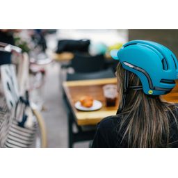 Nutcase Vio Commute MIPS LED Helm, Matte, Maritime, L/XL | 59-62cm (0194521068707)