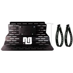 Ng sports zeera Lenkertaschensystem gestell, inkl. 2x fixplus rubber straps 66cm, black/black (0632934439856)