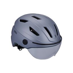 Bbb BHE-57 Helm Move Faceshield Transparent M (52-57cm) Mat Grijs (8716683135206)